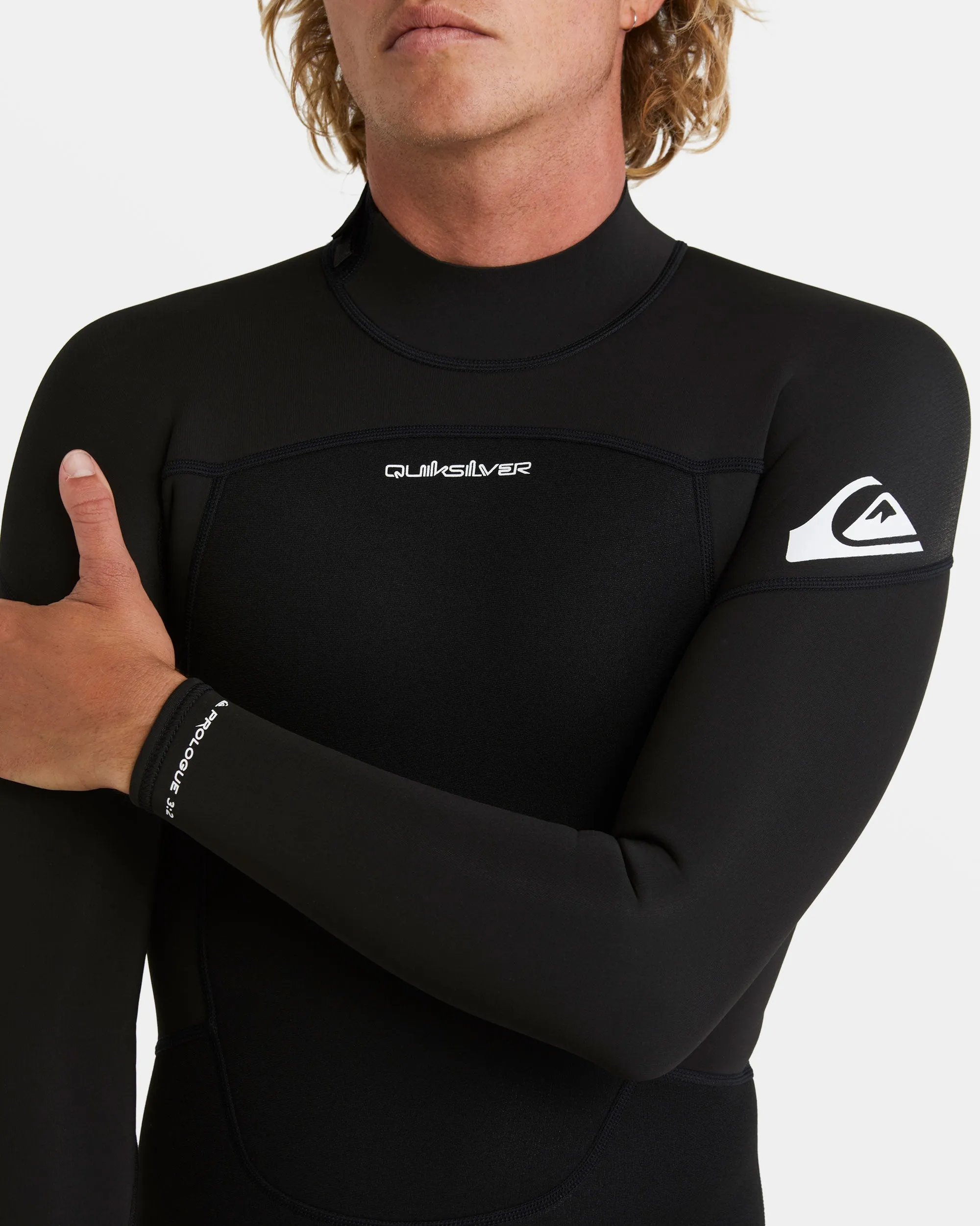 3/2mm Prologue Back Zip Wetsuit - Black