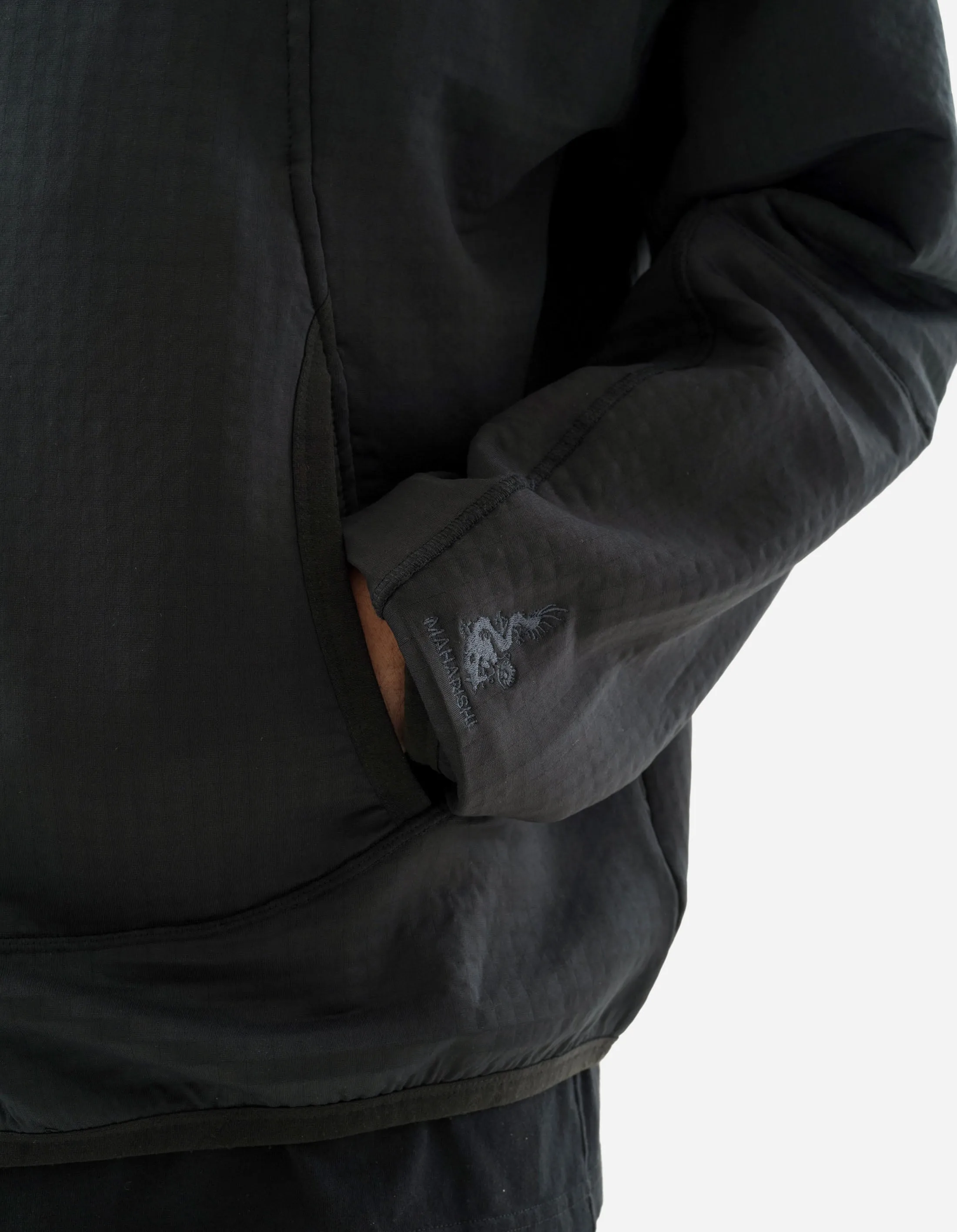 5277 Polartec Air Shinobi Hooded Sweat Black