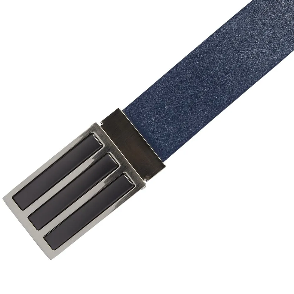 adidas 3 Stripe Tour Reversible Belt - Crew Navy