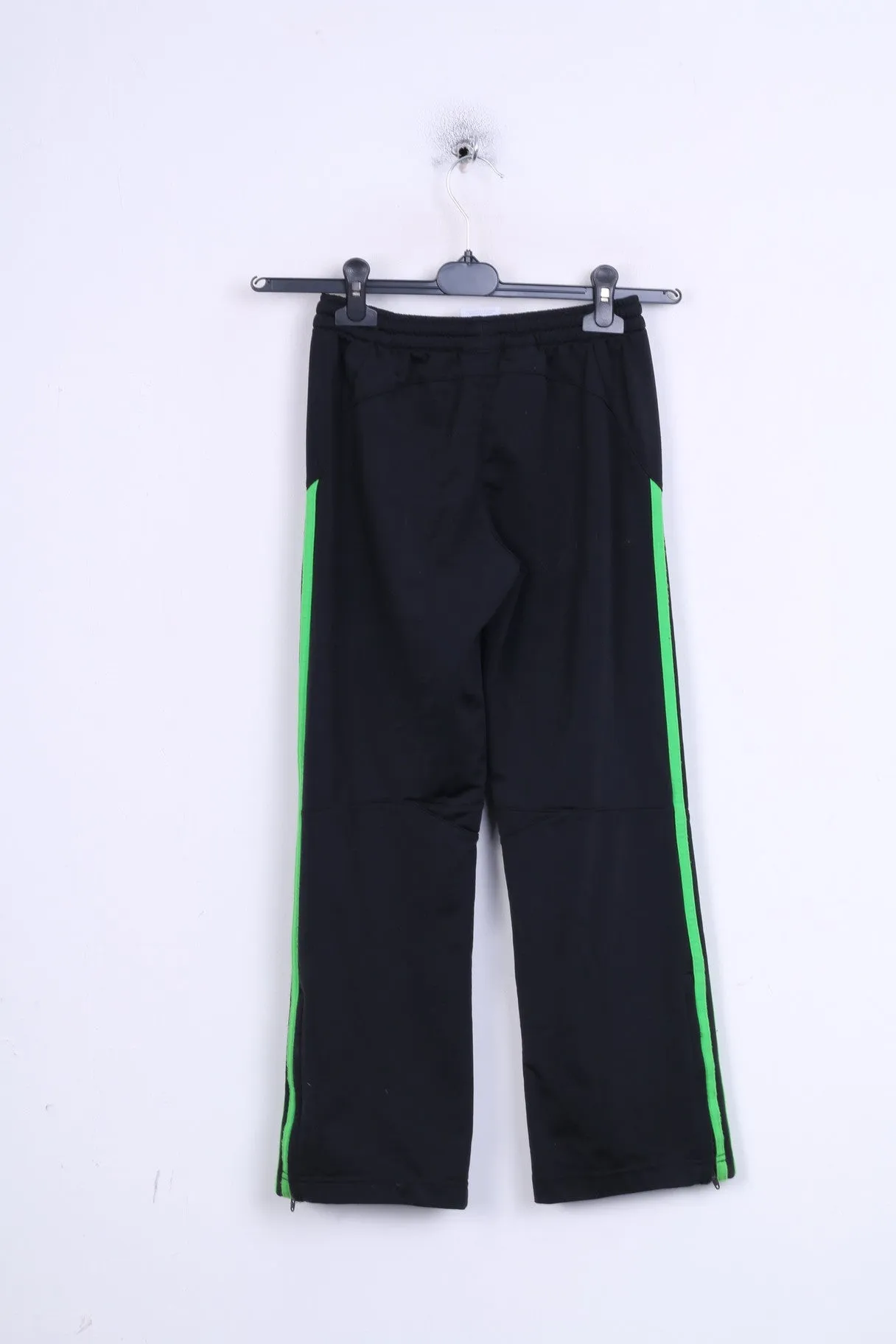 Adidas Boys 140 24'' Trousers Sweatpants Black Sport