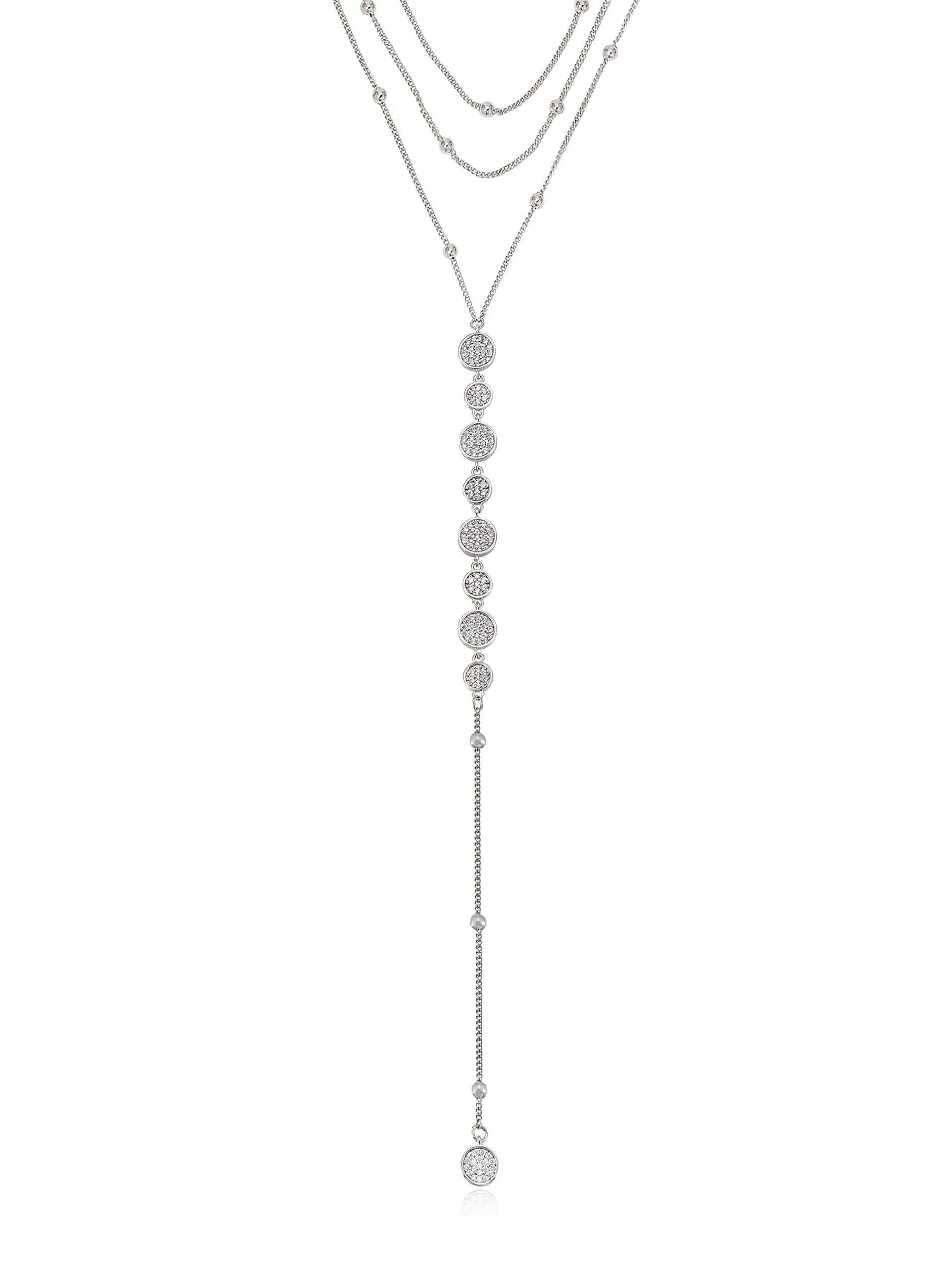 Bali Dreams Crystal Lariat Necklace