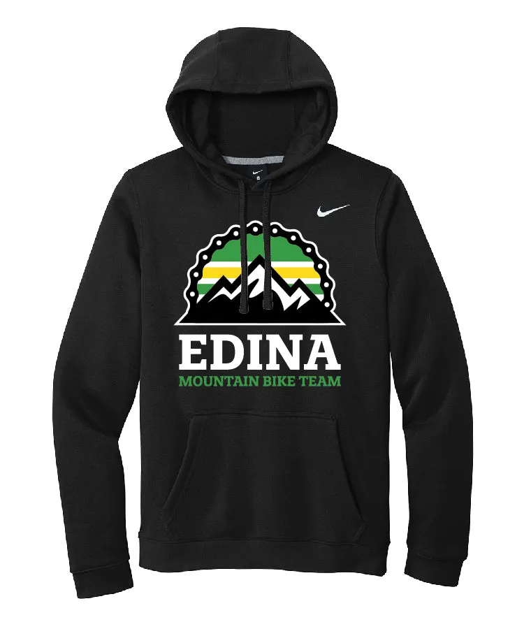 Black NIKE Hoodie - Edina  (adult and youth)