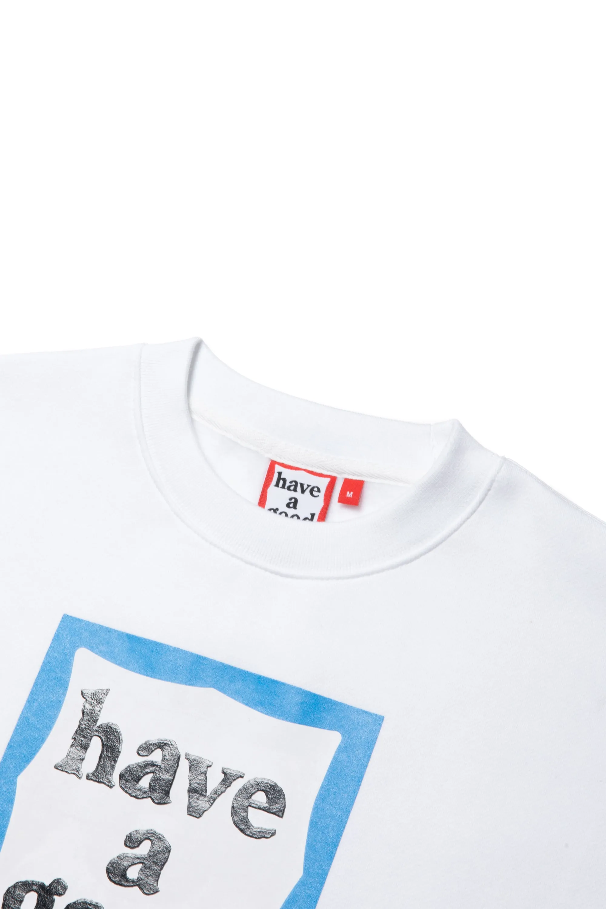 BLUE FRAME CREWNECK FL WHITE