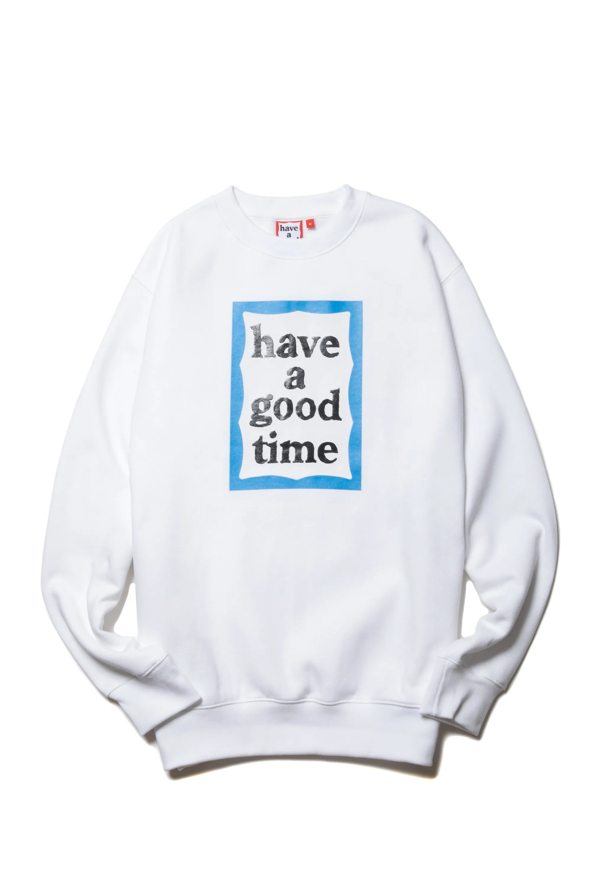 BLUE FRAME CREWNECK FL WHITE