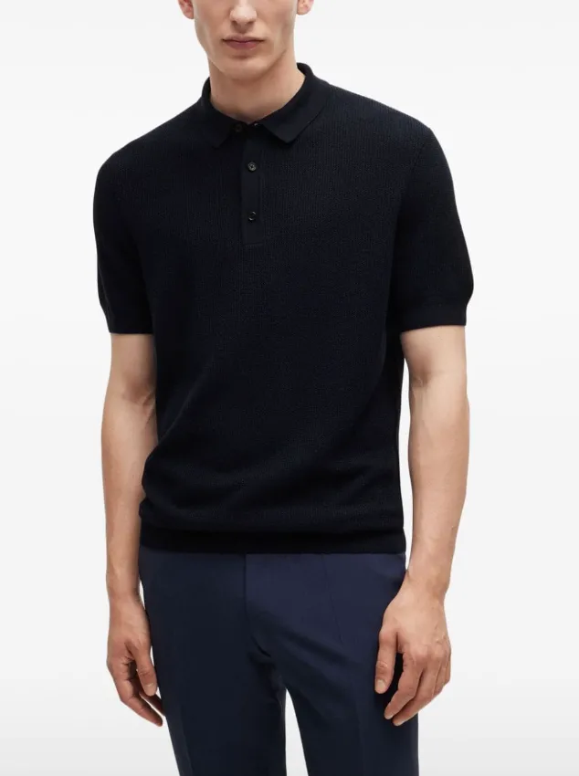 BOSS H-Daremo knit polo shirt