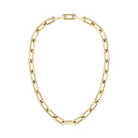 Boss Sterling Silver Gold Halia Necklace