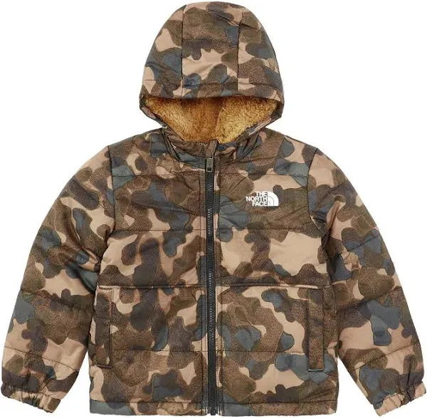 Boys' The North Face | Reversible Mount Chimbo Jacket | Brown Camo