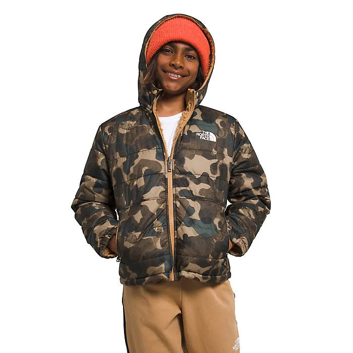 Boys' The North Face | Reversible Mount Chimbo Jacket | Brown Camo