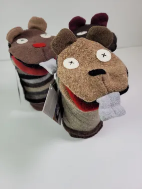 Cate & Levi, Reclaimed Wool & Eco Friendly Fleece Puppets