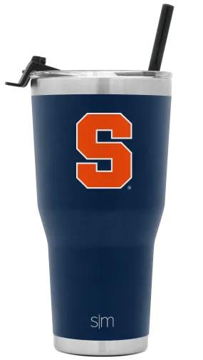 Collegiate Cruiser Tumbler with Flip Lid and Straw