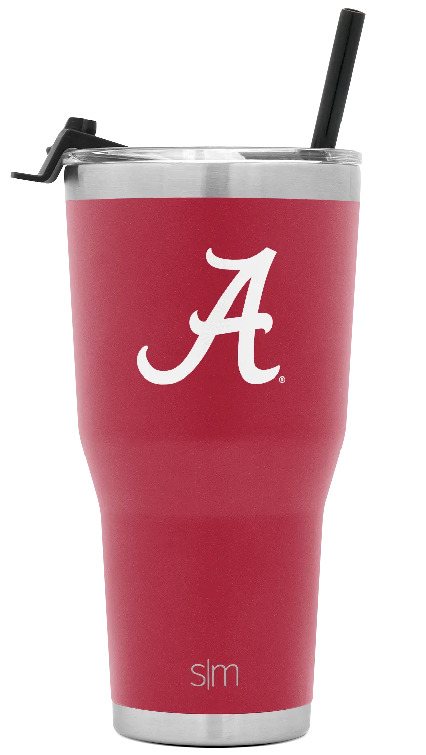 Collegiate Cruiser Tumbler with Flip Lid and Straw