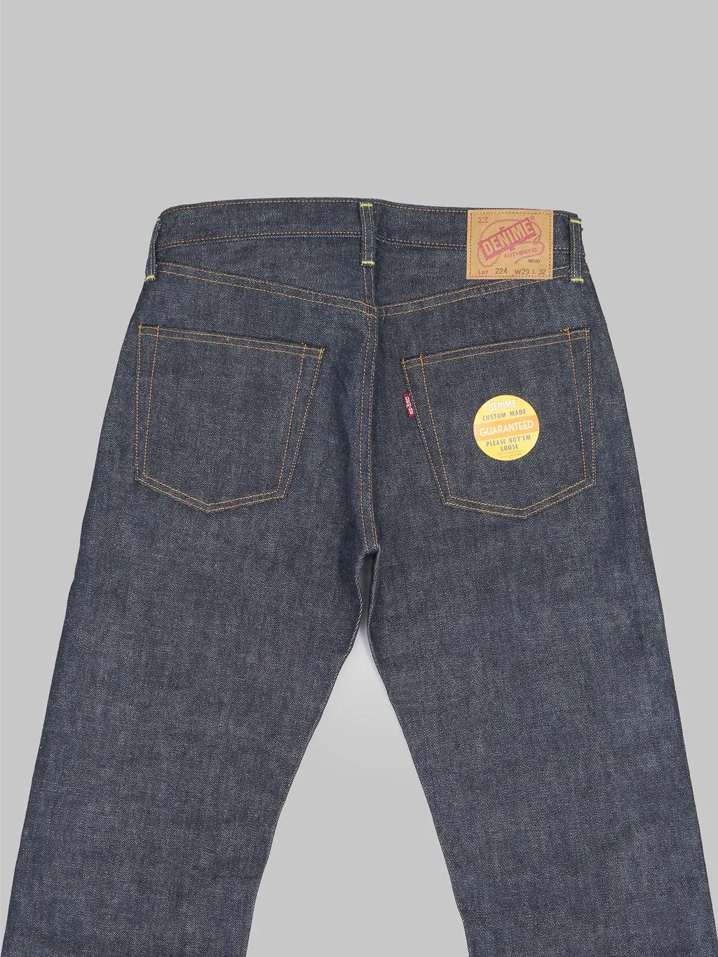 Denime By Warehouse & Co. "Lot. 224" 66Model 14.5oz Regular Straight Jeans