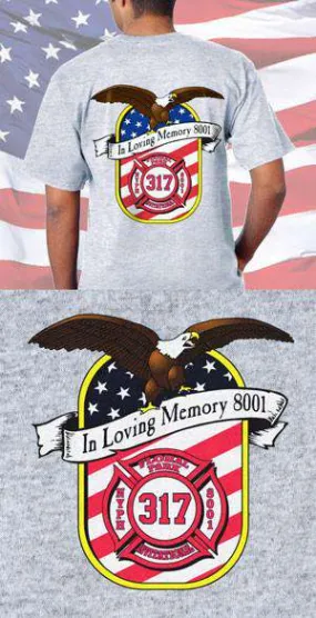 Floral Park Fire Department Memorial Back Design