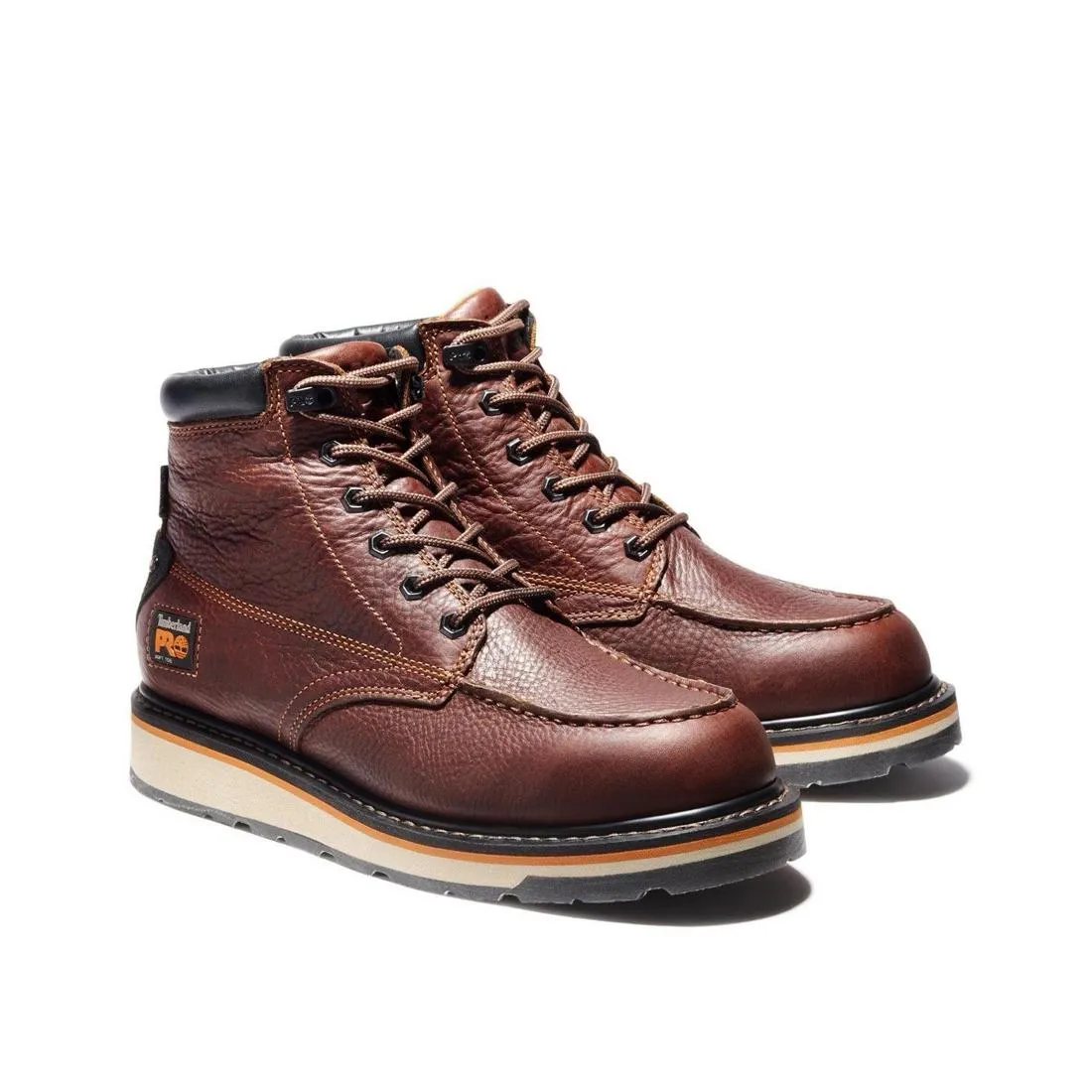 Gridworks 6 Inch Soft-Toe Waterproof Boot Brown