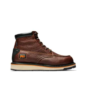 Gridworks 6 Inch Soft-Toe Waterproof Boot Brown