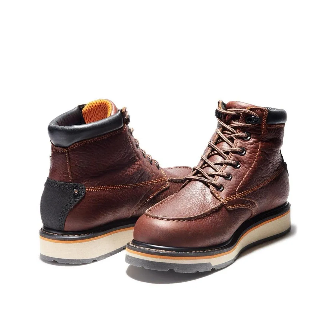 Gridworks 6 Inch Soft-Toe Waterproof Boot Brown