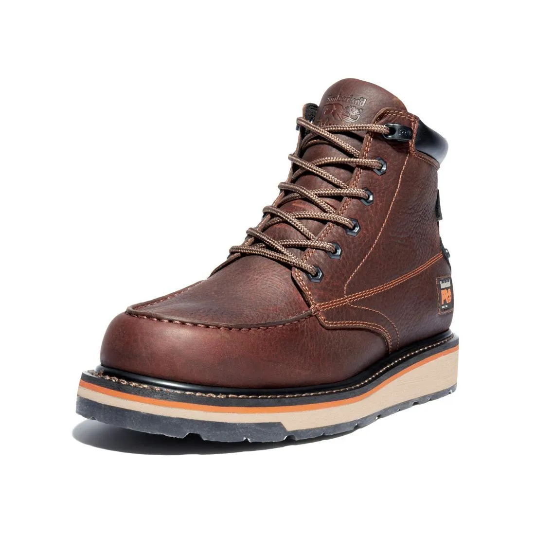 Gridworks 6 Inch Soft-Toe Waterproof Boot Brown