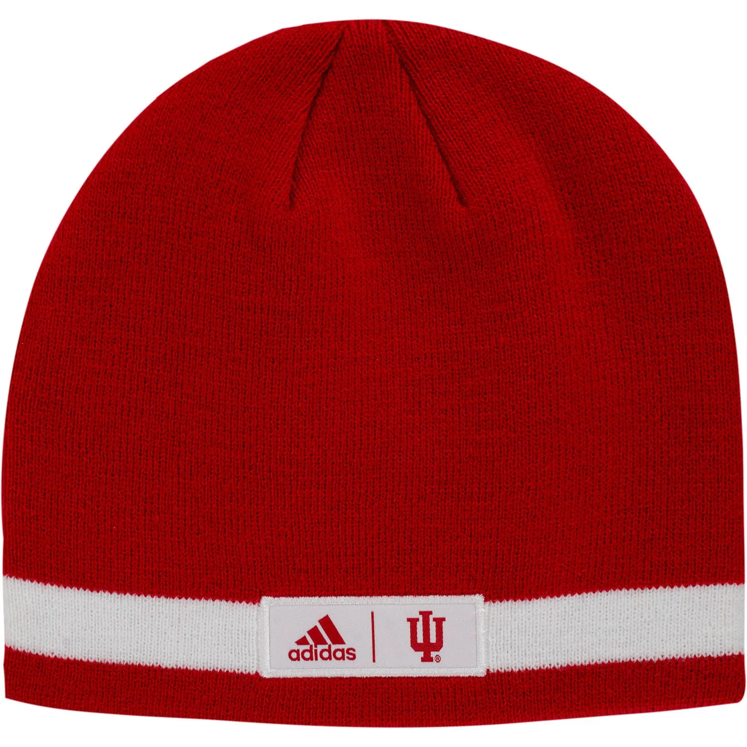 Indiana Hoosiers Adidas Wordmark Cuffless Knit Hat