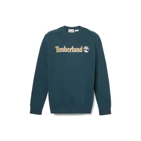 Kennebec River Linear Logo Crewneck Sweatshirt 'Dark Sapphire'