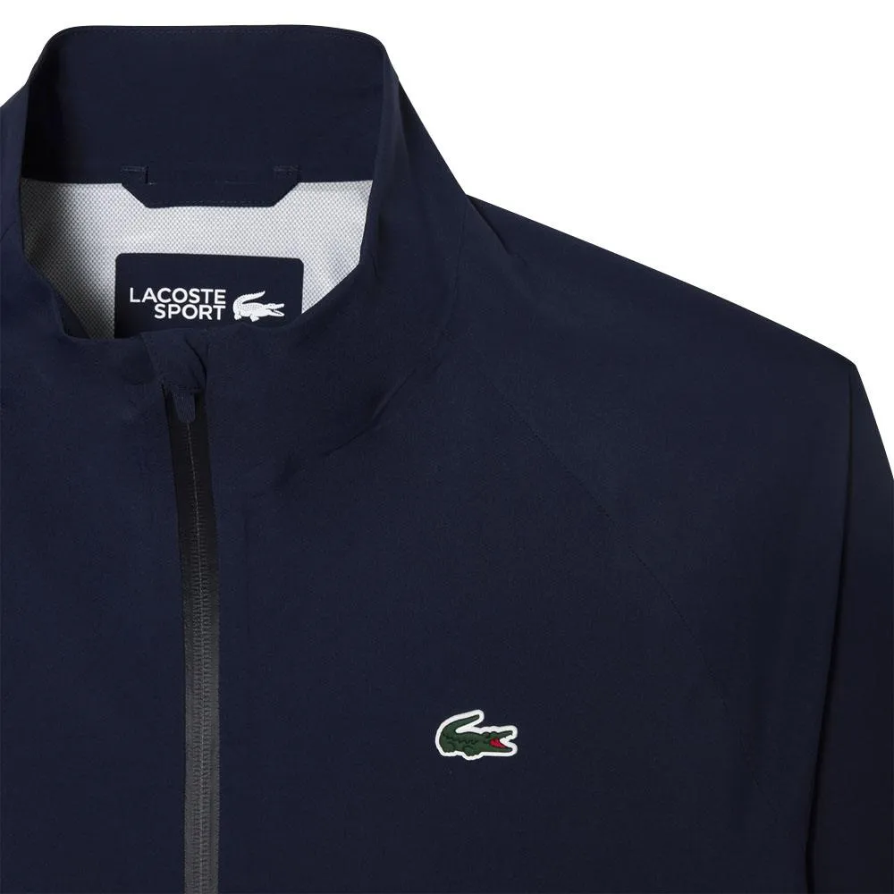 Lacoste Zip-Up Waterproof Windbreaker Golf Jacket 2023