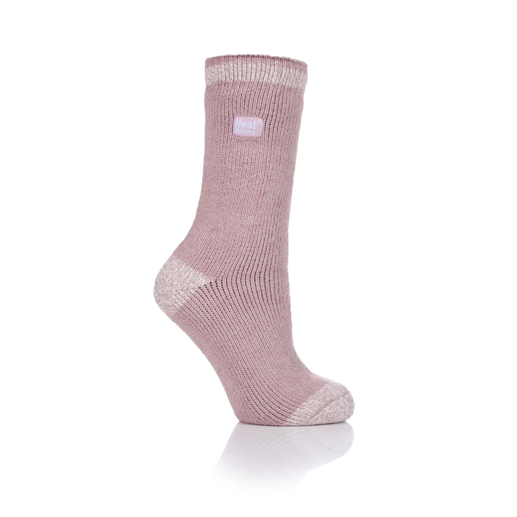 Ladies Original Twist Cabin Fever Socks - Pink