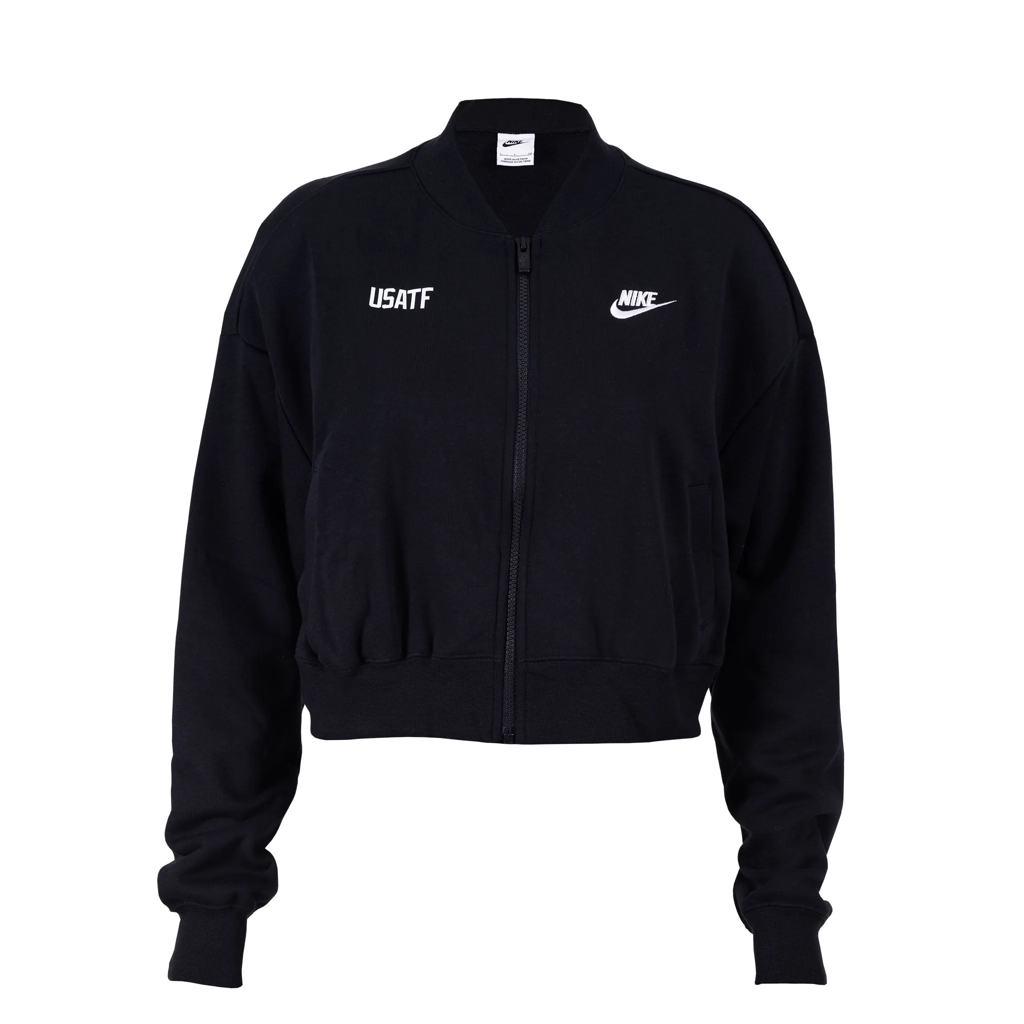 Nike USATF Women's Oversized Cropped Full-Zip