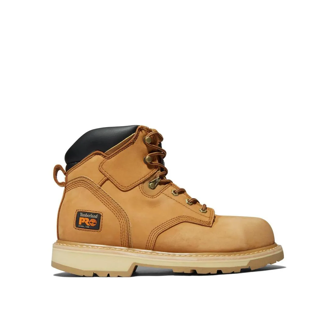 Pit Boss 6 Inch Steel-Toe Work Boot Wheat