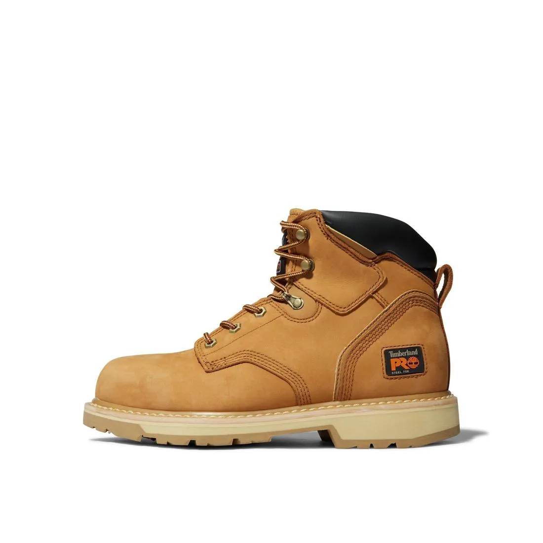 Pit Boss 6 Inch Steel-Toe Work Boot Wheat