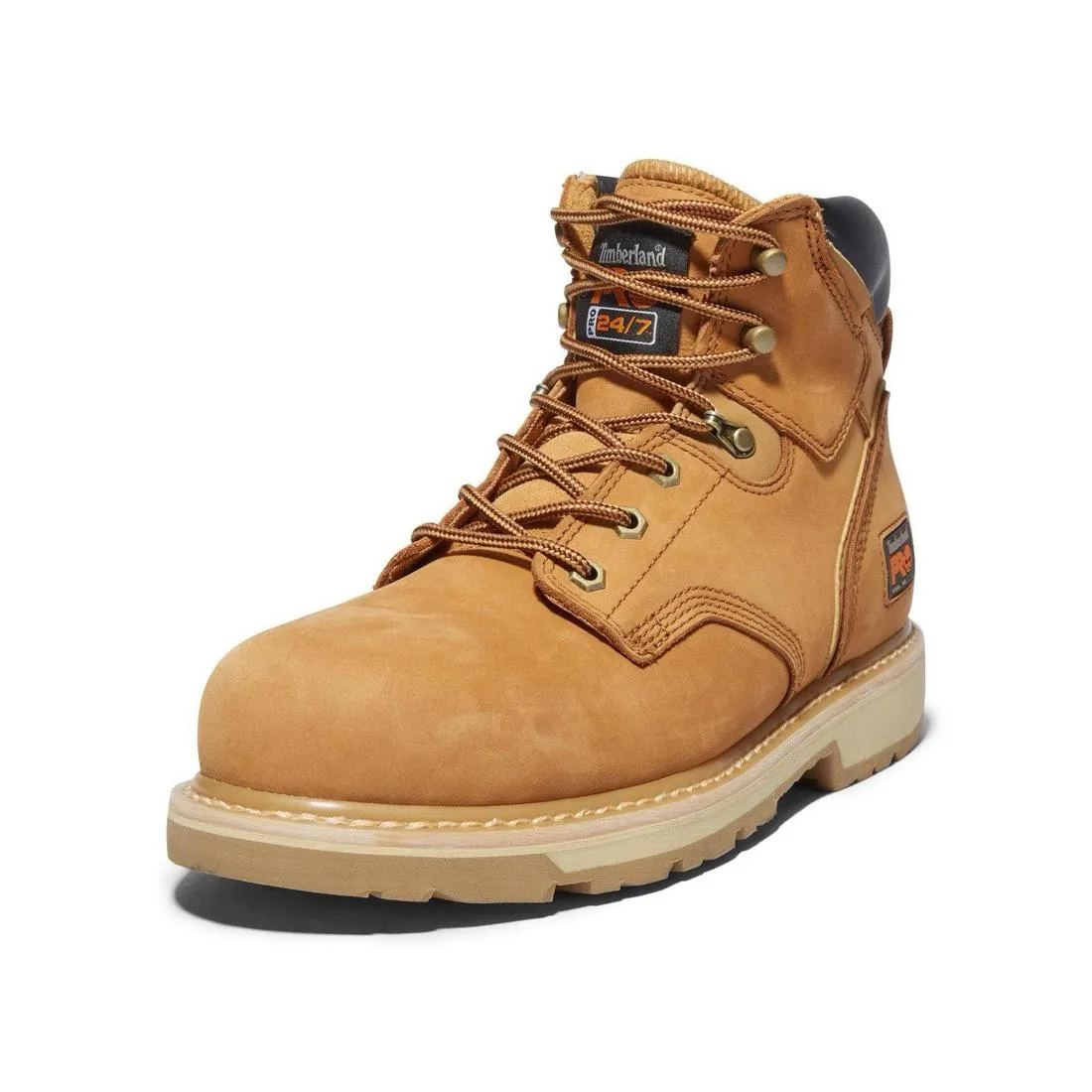 Pit Boss 6 Inch Steel-Toe Work Boot Wheat