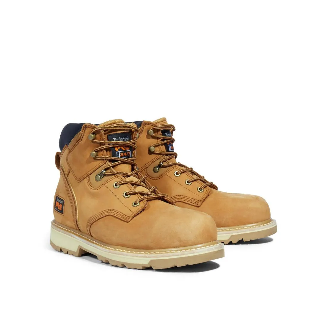 Pit Boss 6 Inch Steel-Toe Work Boot Wheat