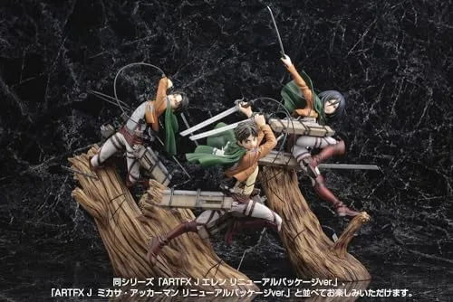 "Attack on Titan" ARTFX J Levi Renewal Package Ver.