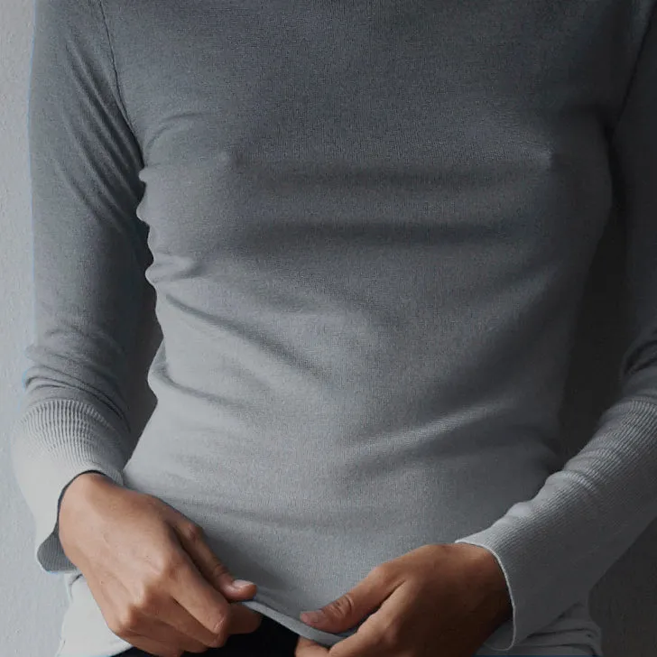 Superfine Cashmere Long-sleeve T