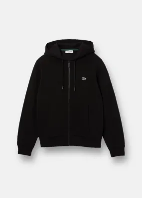 Sweat-shirt zippé Lacoste noir