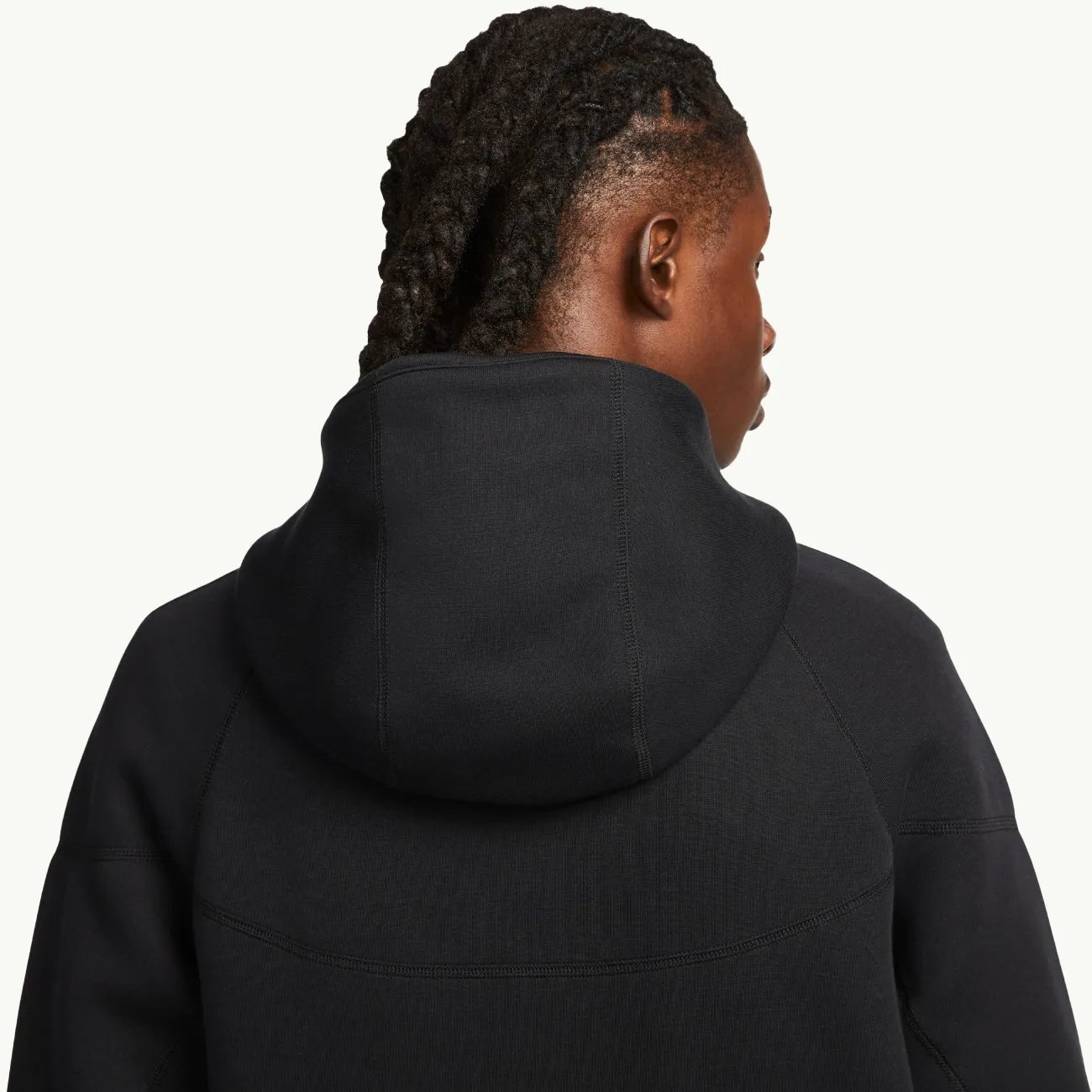 Tech Fleece Full-Zip Windrunner Hoodie - Black