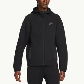 Tech Fleece Full-Zip Windrunner Hoodie - Black