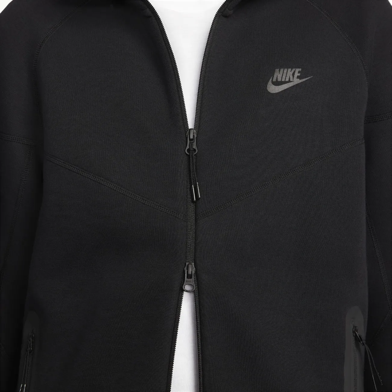 Tech Fleece Full-Zip Windrunner Hoodie - Black