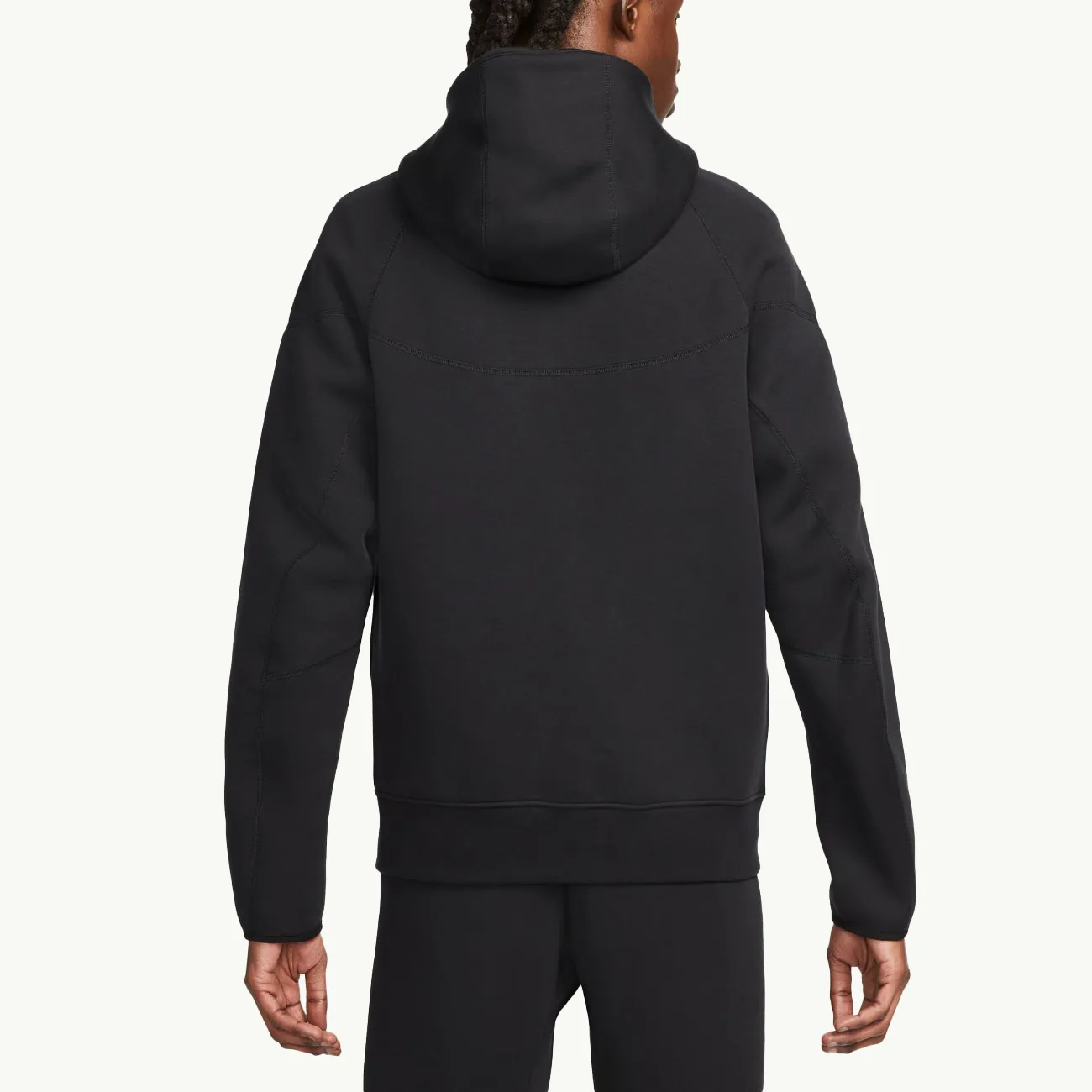 Tech Fleece Full-Zip Windrunner Hoodie - Black