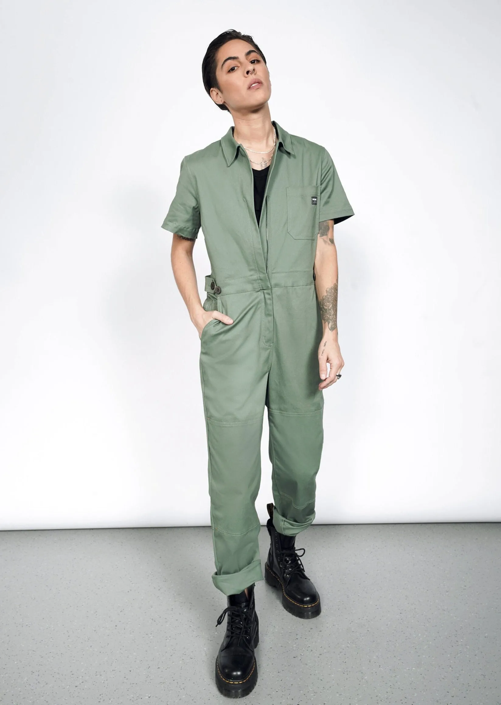 The Essential High Waisted Coverall