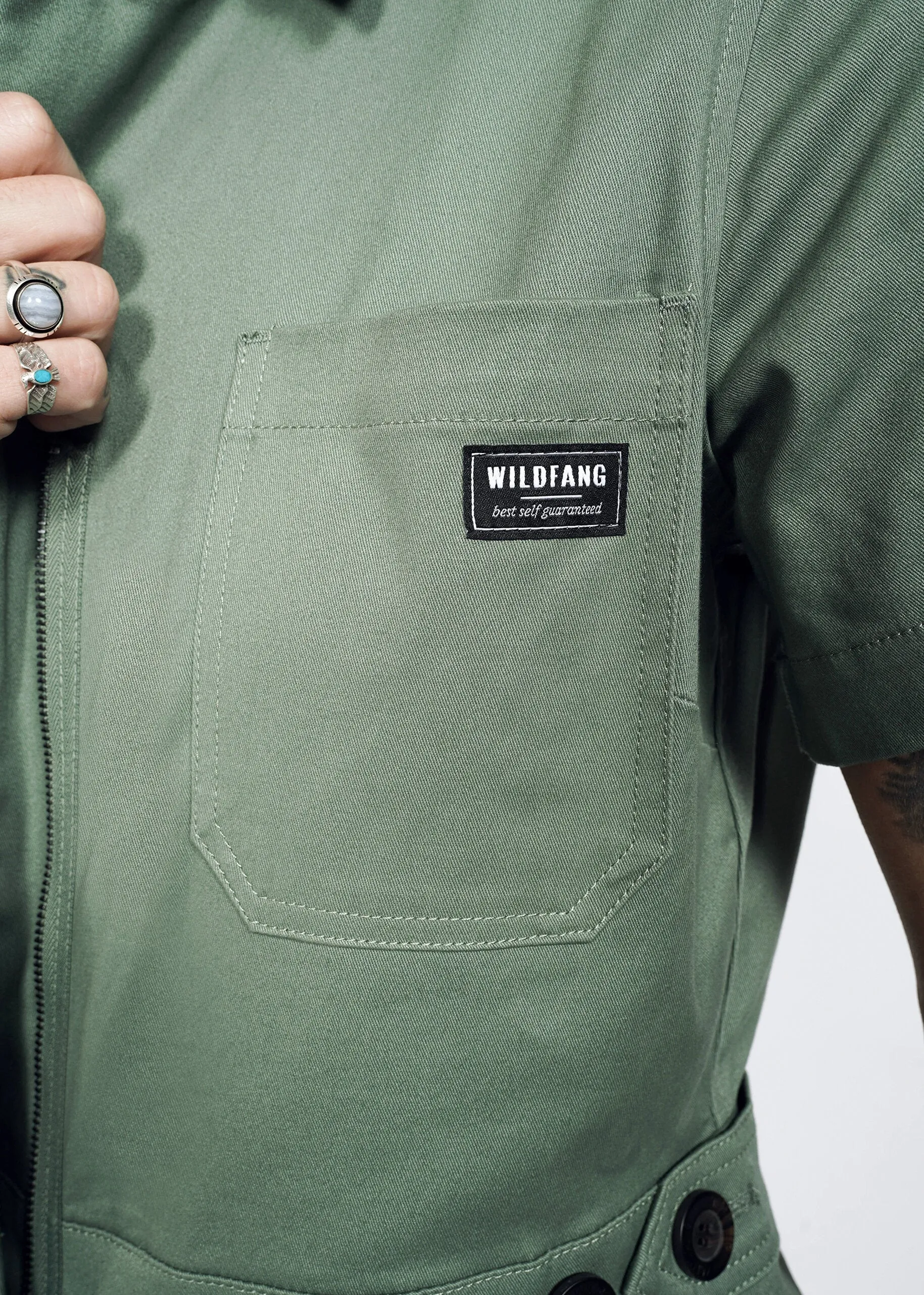 The Essential High Waisted Coverall